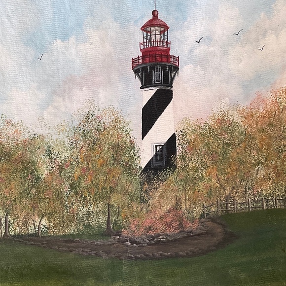 LYNN SHARKEY Oil Paintings On Canvas (2), Autograph on back of one. NWOT - Picture 1 of 3